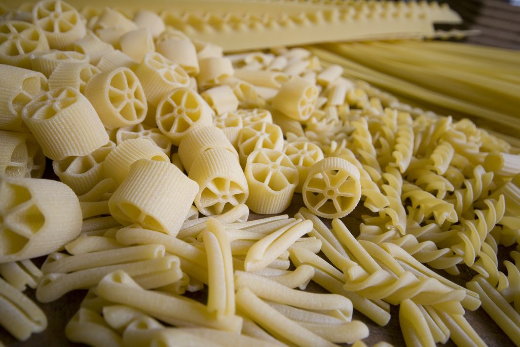 Different kinds of pasta