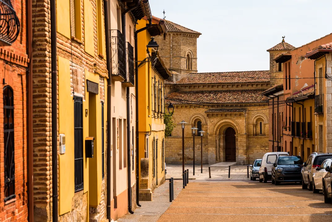 Frómista, Spain, a pilgrimage stop along the Camino de Santiago