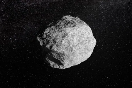 An artist&#39;s impression of a generic asteroid.