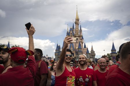 Gay Days at Disney World is one of the nation's largest Pride Month events.