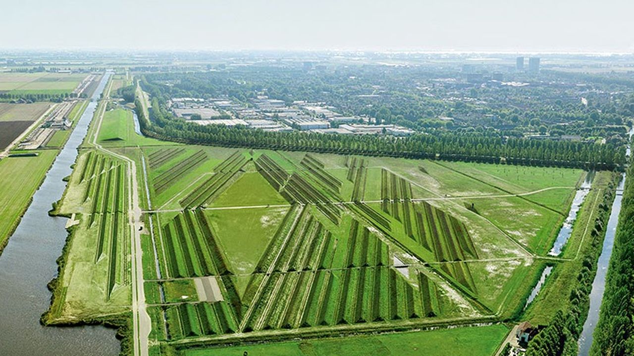This Crazy Land Art Deflects Noise From Amsterdam's Airport
