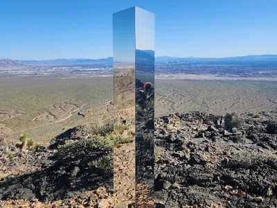 Mysterious Monolith Appears Outside of Las Vegas image