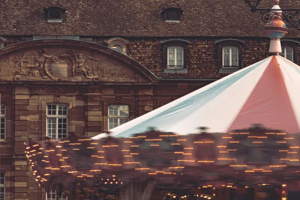 A Carousel in the Christmas Market thumbnail