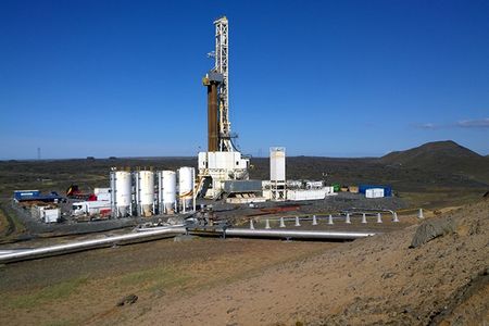 In the sparse Reykjanes peninsula on Iceland’s southwest side, investigators aim to drill down 5,000 meters.