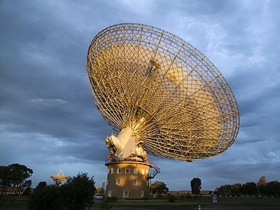 The Parkes Telescope in Australia