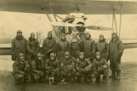 The McCook Field test pilots in 1924.