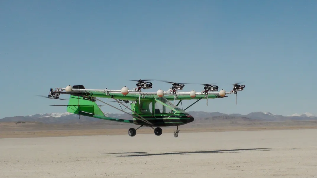 Zdarsky's experimental tilt-rotor ultralight