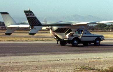The Mizar at Oxnard Airport in August 1973.