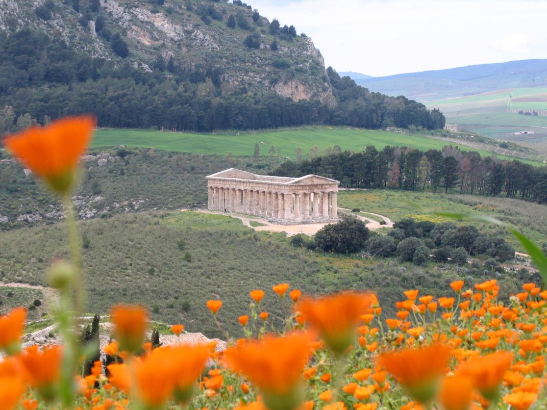 The Greek temple of Segesta