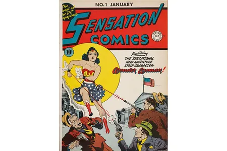 As soon as Wonder Woman appeared in Sensation Comics, beginning with her cover debut in 1942, she caused a stir. "Wonder Woman is not sufficiently dressed," one bishop groused.