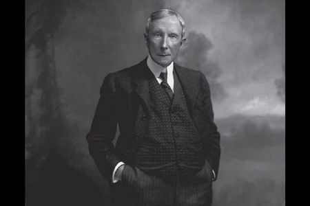 A portrait of John D. Rockefeller circa 1900, after he had built Standard Oil into the largest oil company in the United States. 