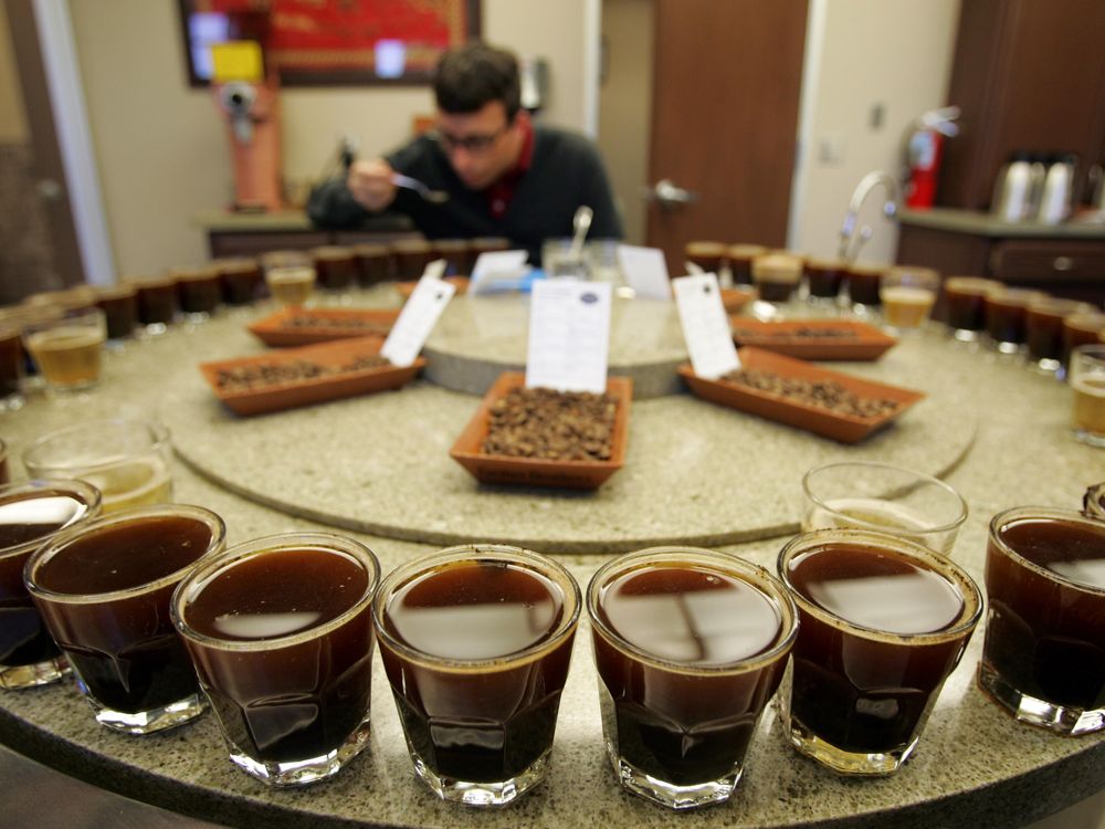 Coffee tasting