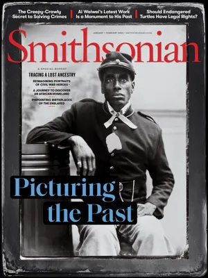 Imagem da capa da edição de janeiro/fevereiro de 2024 da Smithsonian Magazine