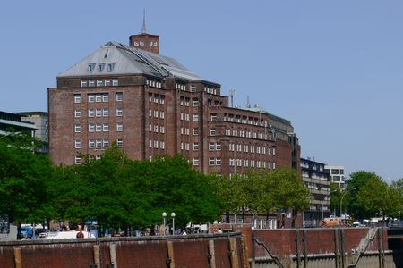 The Messburghof in Hamburg, Germany