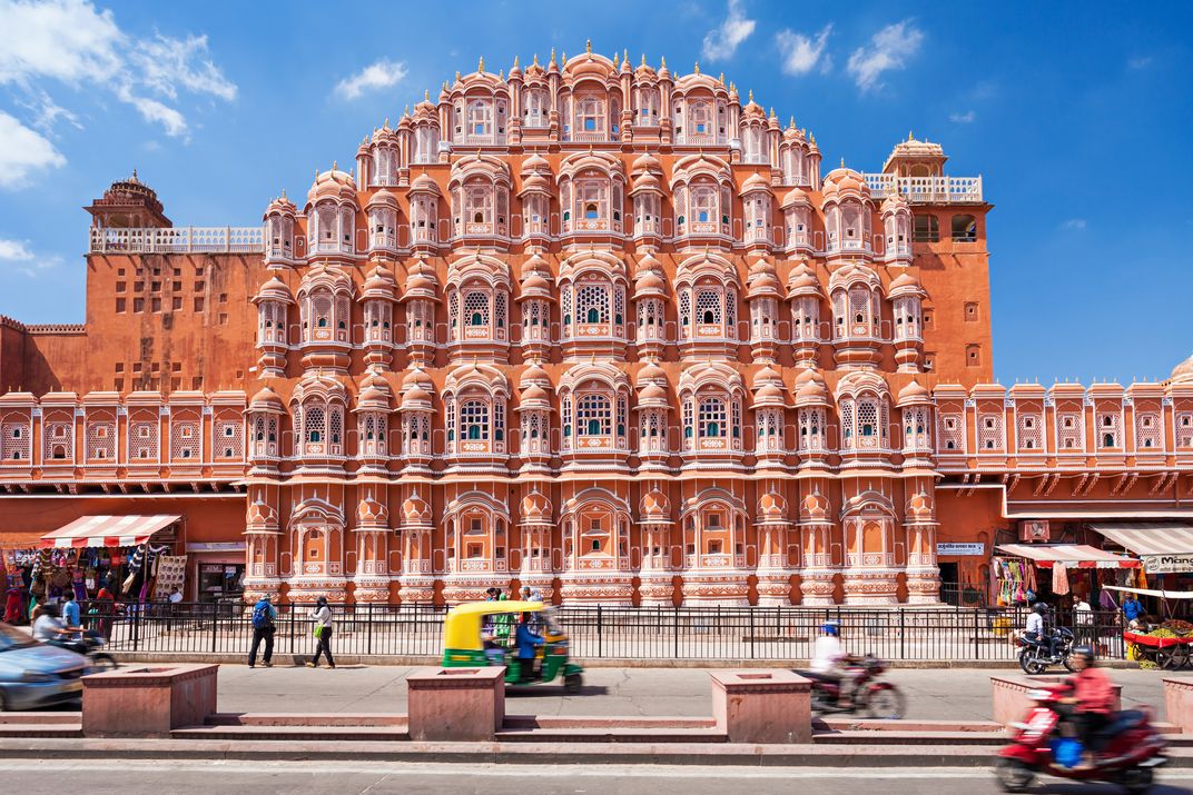 Hawa Mahal in the Pink City of Jaipur