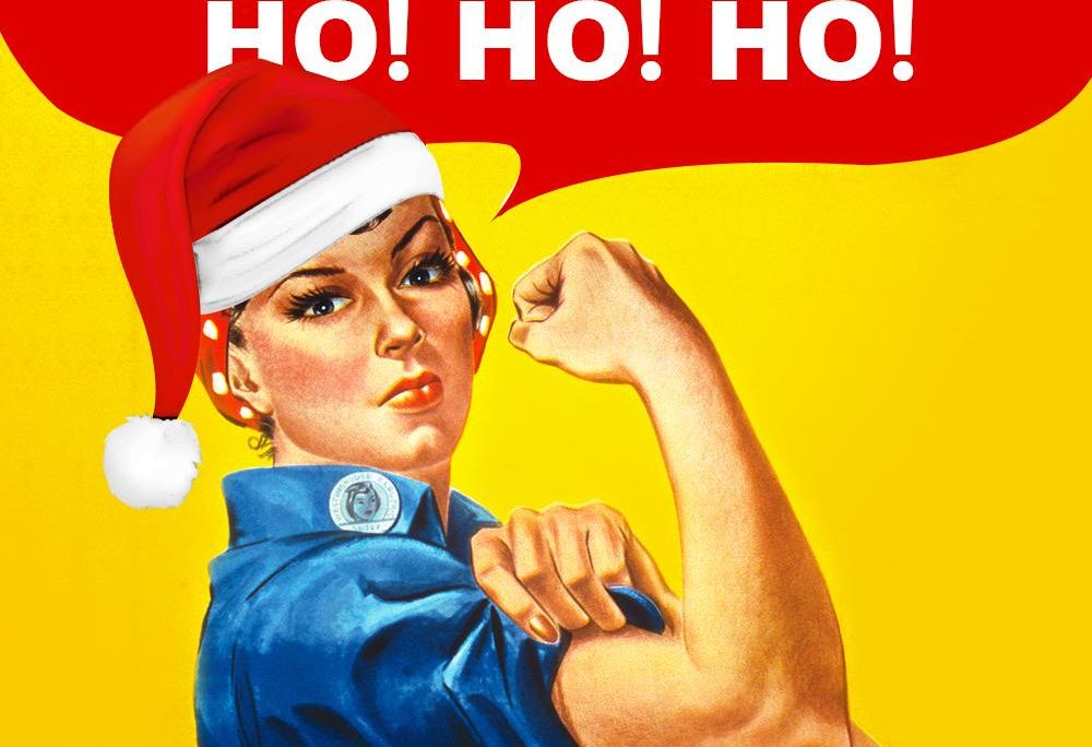 female santa