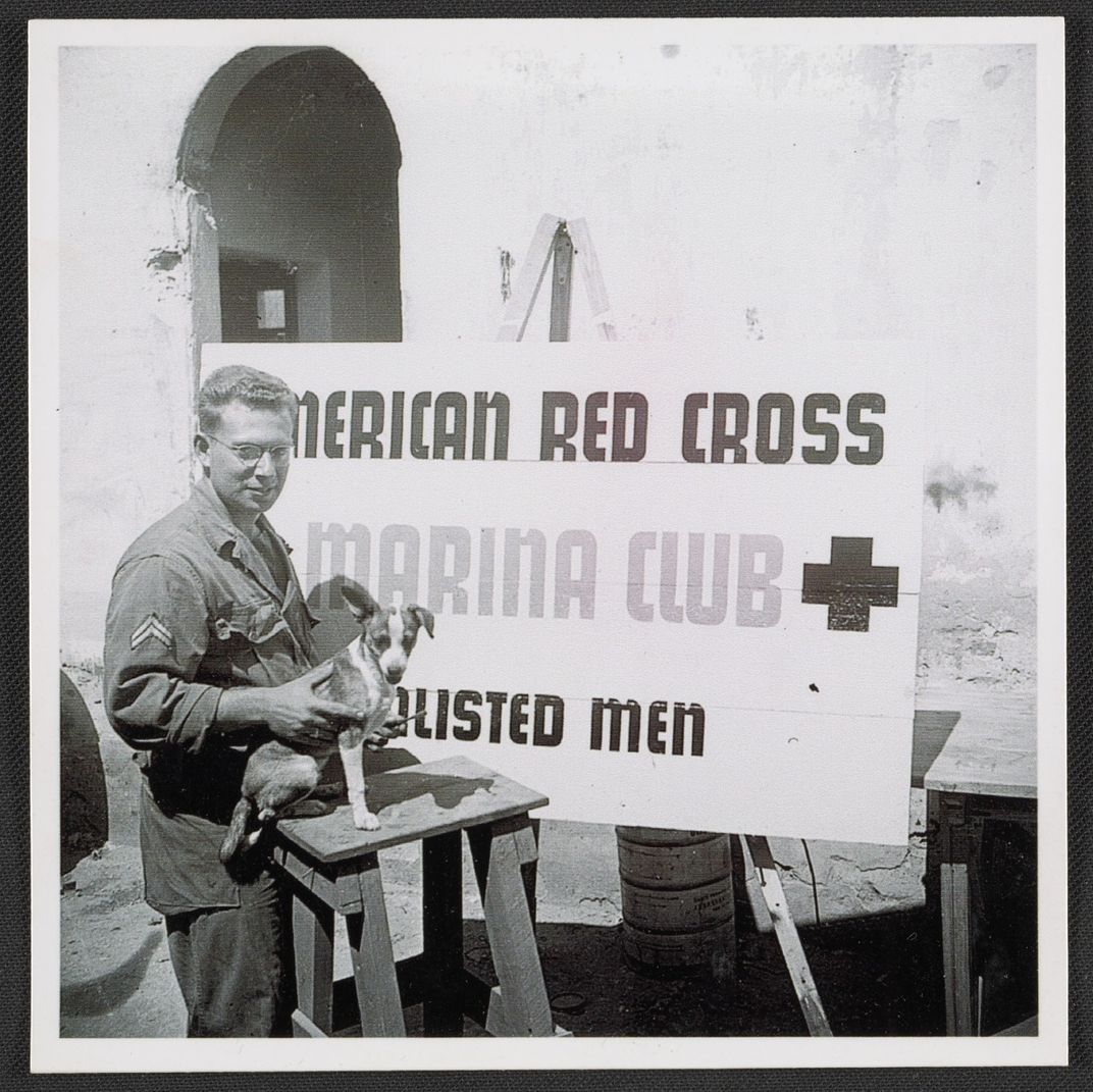 Philip Pearlstein in Italy, 1946