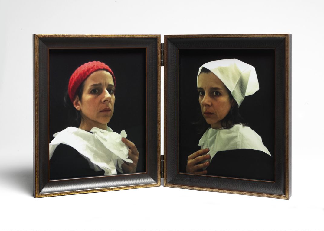 Lavatory Self-Portraits in the Flemish Style