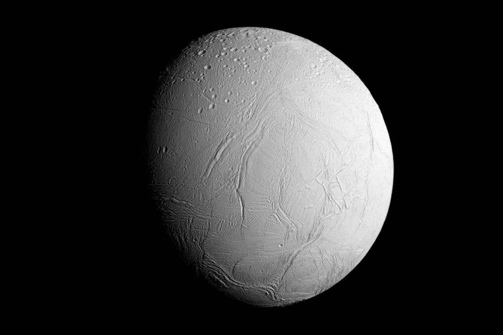 the moon with a black background