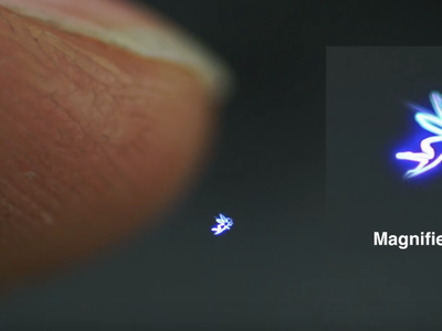 Screenshot from "Fairy Lights in Femtoseconds: Tangible Holographic Plasma (SIGGRAPH)"