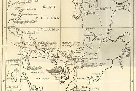 The Franklin Expedition hoped to find a northwest passage between the Atlantic and the Pacific