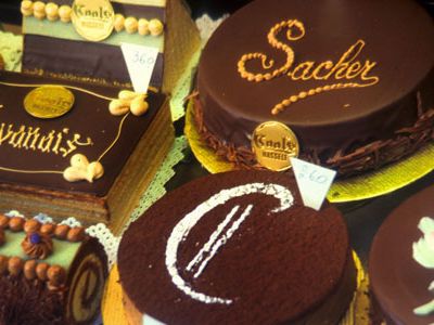 Sacher torte is Vienna's most famous dessert.