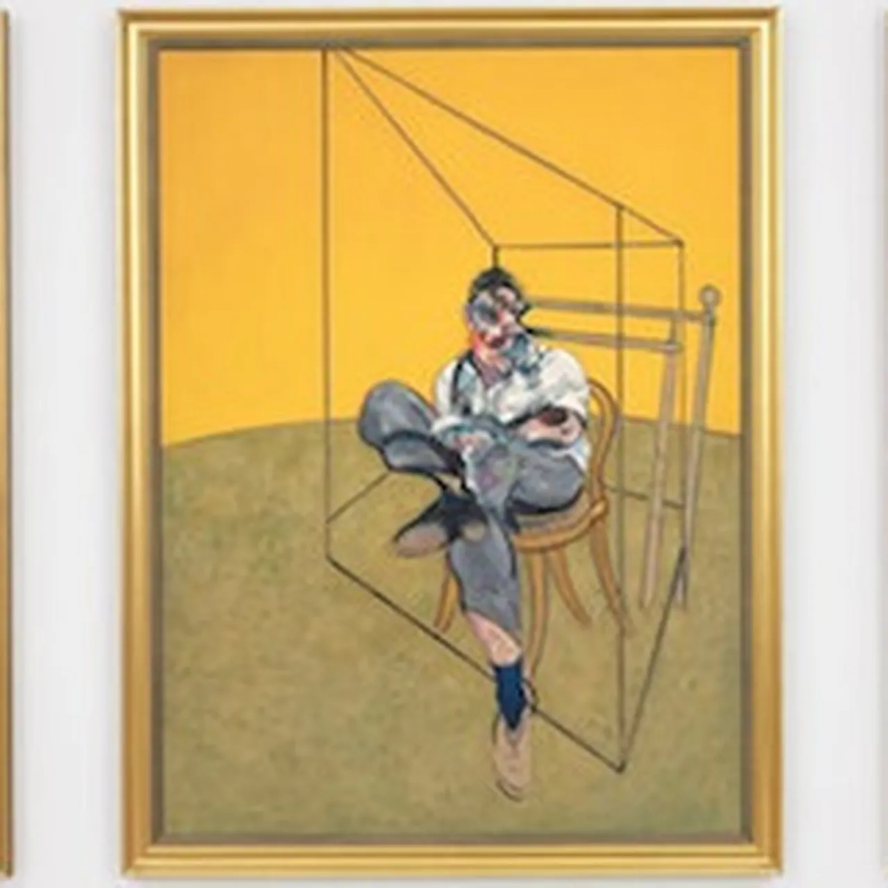 Lucian Freud、Dead Heron、希少画集画、新品高級額、額装付 Lucian Freud、Dead Heron、希少画集画、新品高級額、額装付