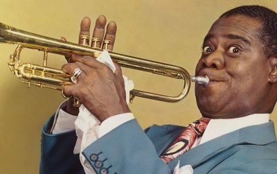 Harry Warnecke shot rare color photographs of many cultural icons, including Louis Armstrong.