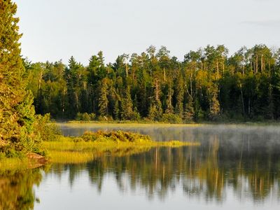 Morning on Burnt Lake in Minnesota's Boundary Waters Canoe Area Wilderness