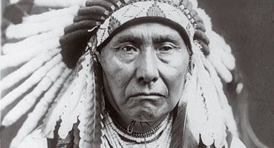 After three months of battling the U.S. 7th cavalry—which is charged with moving his people to a distant reservation or killing them—and a 1,700-mile trek toward Canada, Nez Perce chief Joseph surrenders, October 5, 1877.