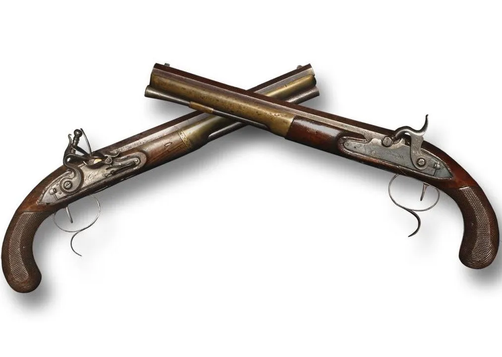 Alexander hamilton gun duel sale