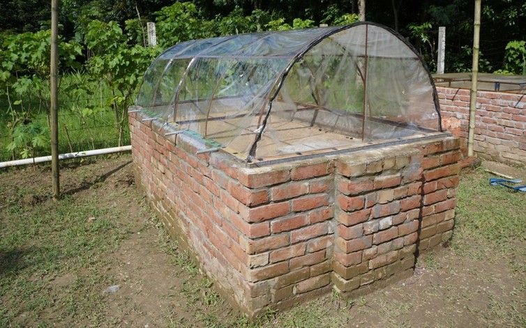 Drying bed