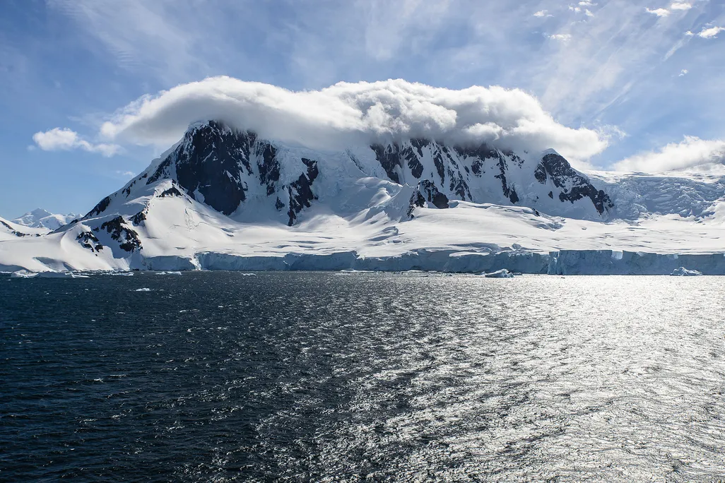 Mountain and water