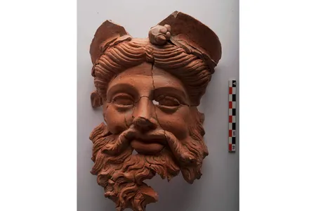 Dionysus is the Greco-Roman god of wine, ecstasy and theater.