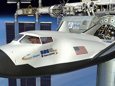 The Sierra Nevada Corporation's "Dream Chaser" is one possible contender for NASA's future crew transport to the space station.