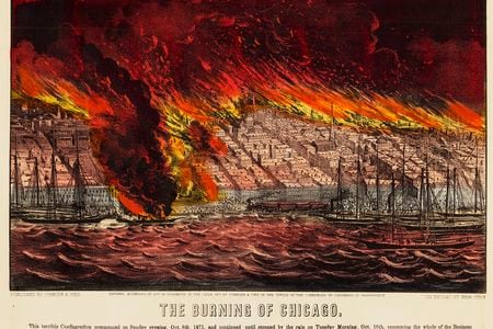 Chicago&#39;s Great Fire sparked on October 8, 1871 and raged for more than 24 hours.&nbsp;