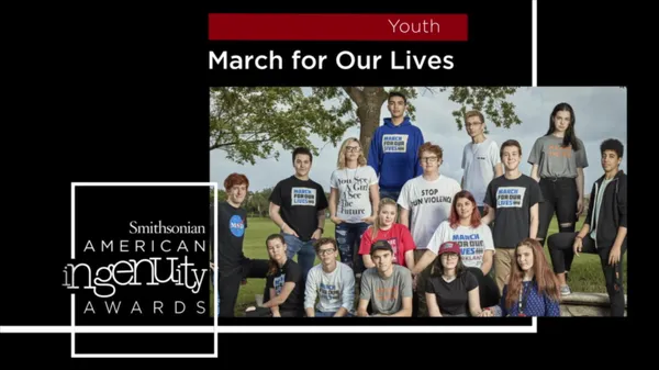 Preview thumbnail for Smithsonian Ingenuity Award Winners: March for Our Lives Students