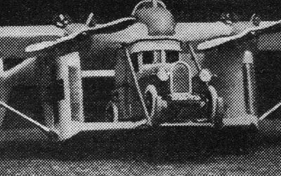 Flying ambulance of the future (1927)