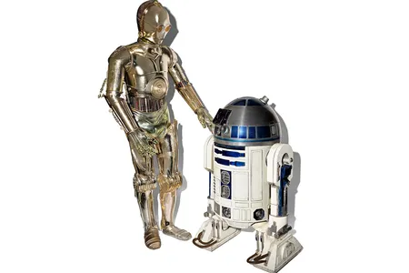 C-3PO and R2-D2 from the 1983 Star Wars &mdash; Return of the Jedi&nbsp;takes center stage at the new exhibition &quot;Entertainment Nation / Naci&oacute;n de Espect&aacute;culo&quot; on long-time view at the Smithsonian&#39;s National Museum of American History.