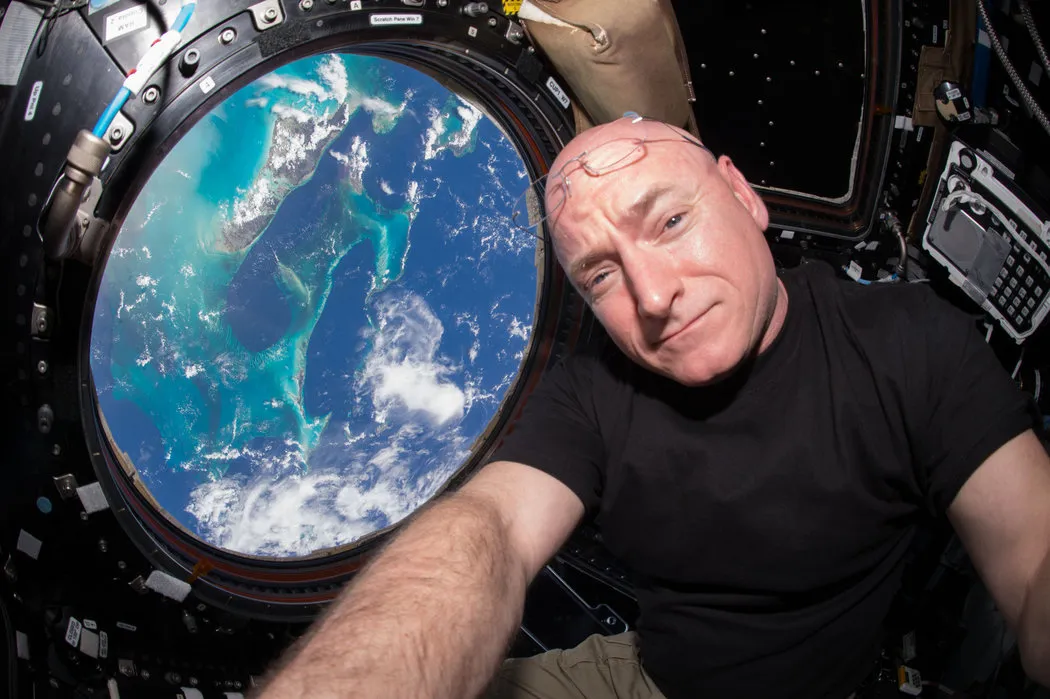 Scott on ISS