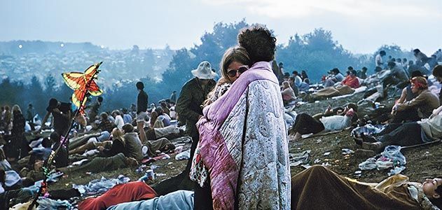 Bobbi Kelly and Nick Ercoline Woodstock 1969