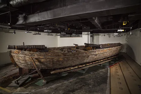 The Philadelphia, a flat-bottomed gunboat, served briefly at the Battle of Valcour Island in October 1776. Thanks to Smithsonian conservators, the Philadelphia is coming back to life in the National Museum of American History.