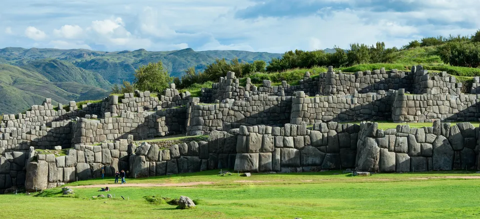  The impressive stone walls of Sacsayhuaman 