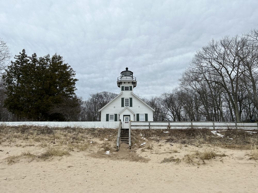 Mission Point Lighthouse in Michigan