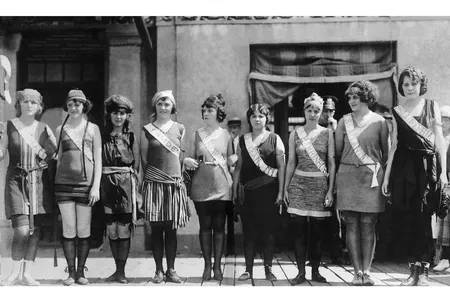 The author of a penetrating new book, documenting the multi-layered complexities of the Miss America pageant (above:&nbsp;1921, Atlantic City), writes about the contest's ongoing battle to remain relevant over its century of historic highs and lows.