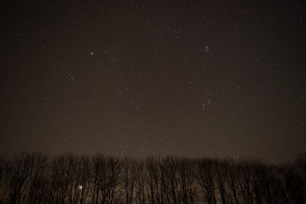 january sky