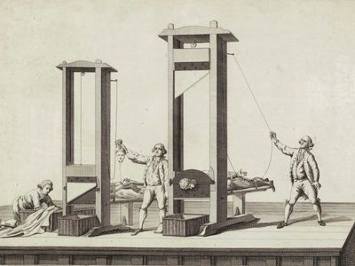 The guillotine became France&rsquo;s official method of capital punishment in spring 1792.