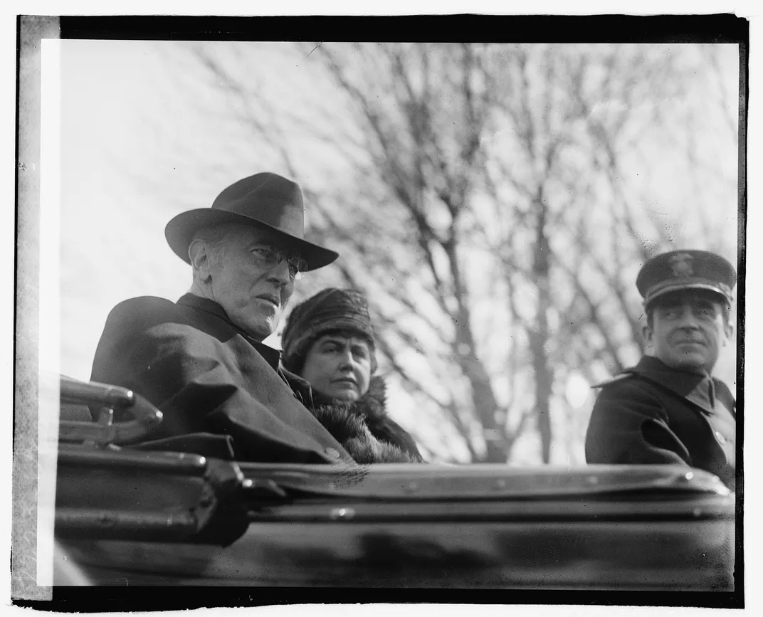 Woodrow and Edith in March 1920