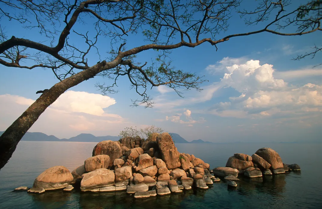 Lake Malawi rocks