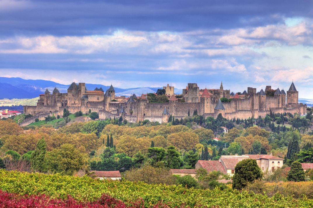 The medieval city and castle of Carcassonne